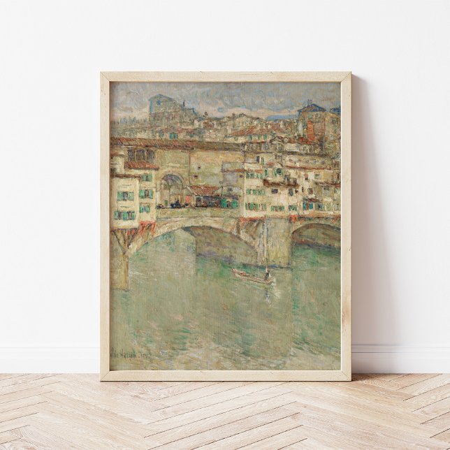 Ponte Vecchio | Childe Hassam Poster (Von Creator hochgeladen)
