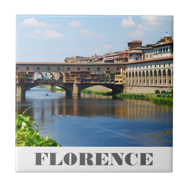 Ponte Vecchio Fliese (Vorderseite)