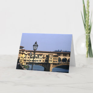 Ponte Vecchio, Florenz   Grußkarten Karte