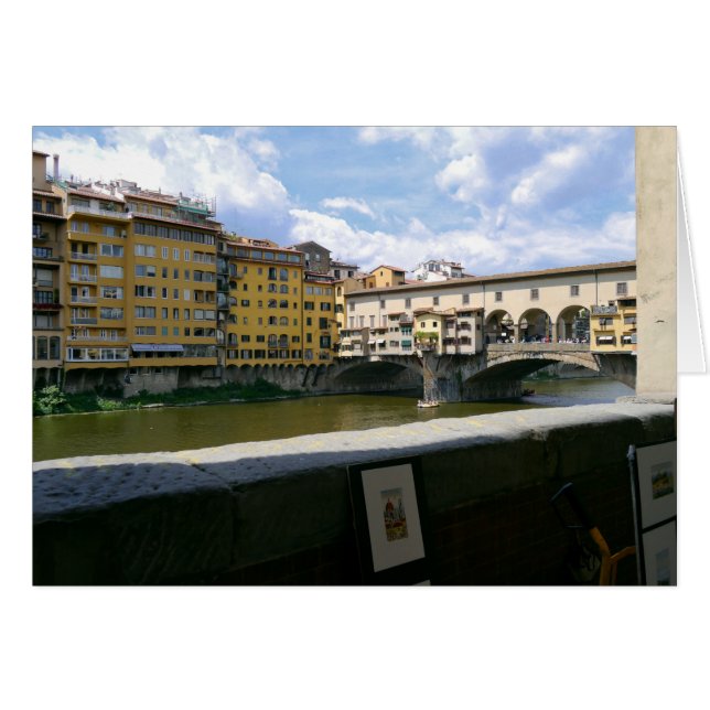 Ponte Vecchio Florenz Italien (Vorderseite (Horizontal))