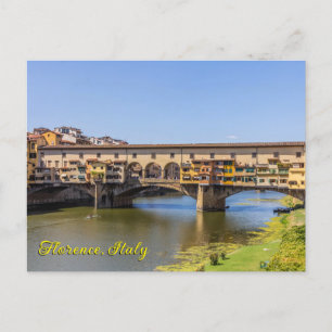 Ponte Vecchio, Florenz, Italien Feiertagspostkarte
