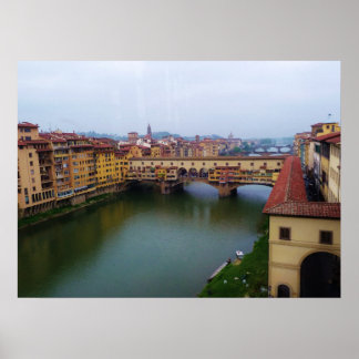 Ponte Vecchio, Florenz, Italien Poster