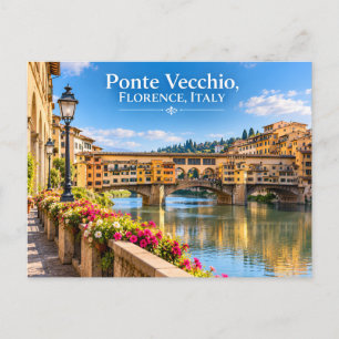 Ponte Vecchio Florenz Italien Postkarte