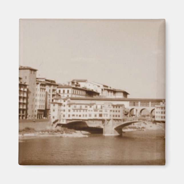 Ponte Vecchio Magnet (Vorne)