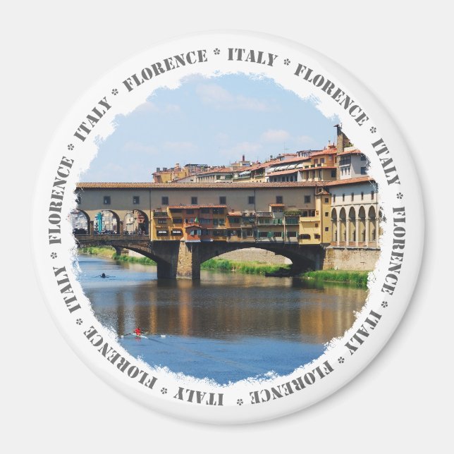 Ponte Vecchio Magnet (Vorne)