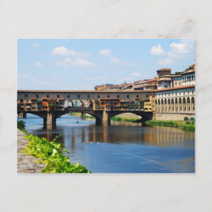 Ponte Vecchio Postcard Postkarte