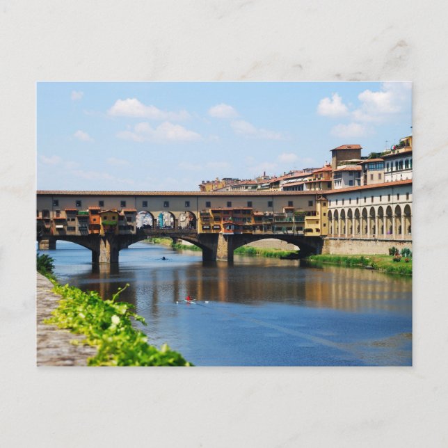 Ponte Vecchio Postcard Postkarte (Vorderseite)