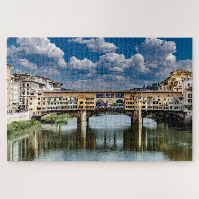 Ponte vecchio puzzle (Horizontal)