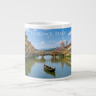 Ponte Vecchio Romantische Stadtansicht Kunstwerk Jumbo-Tasse