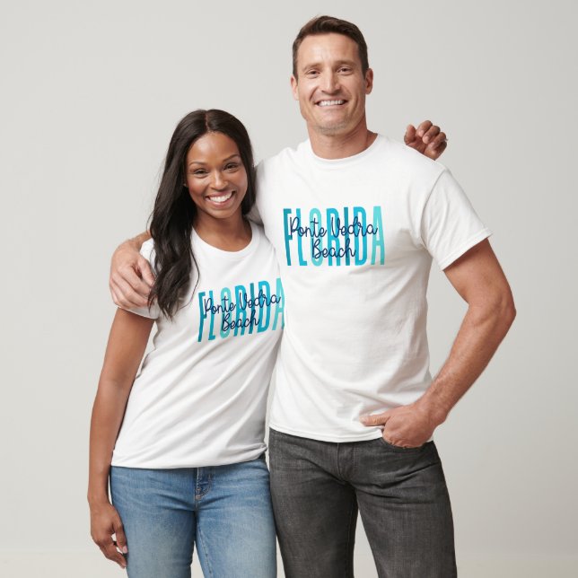 Ponte Vedra Beach Florida (Ocean Wave) T-Shirt (Unisex)
