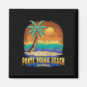 Ponte Vedra Beach Florida Vintage abgenutzt Andenk Magnet