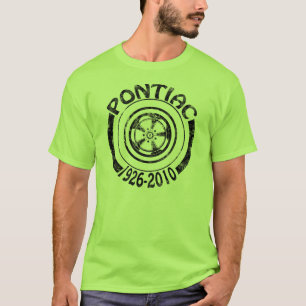 Pontiac 1926 - 2010 Rally II Logo Dunkel T-Shirt