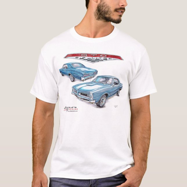 Pontiac 1966 GTO T-Shirt (Vorderseite)