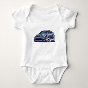 Pontiac 2004-06 GTO blaues/graues Auto Baby Strampler