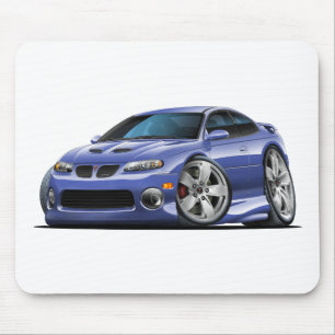 Pontiac 2004-06 GTO blaues/graues Auto Mousepad