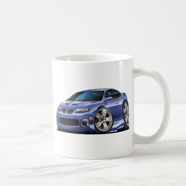 Pontiac 2004-06 GTO blaues/graues Auto Tasse (Rechts)