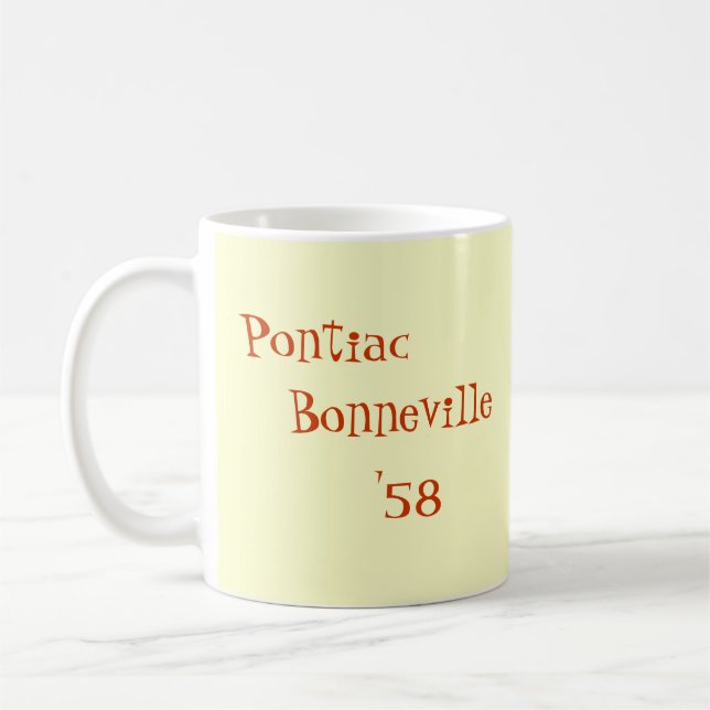 Pontiac Bonneville '58 Tasse (Links)