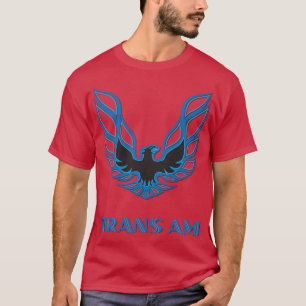 Pontiac Firebird TransAm Blau T-Shirt