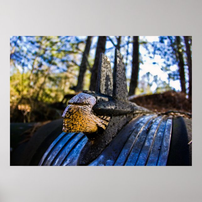 Pontiac Indian Hood Ornament Poster (Vorne)