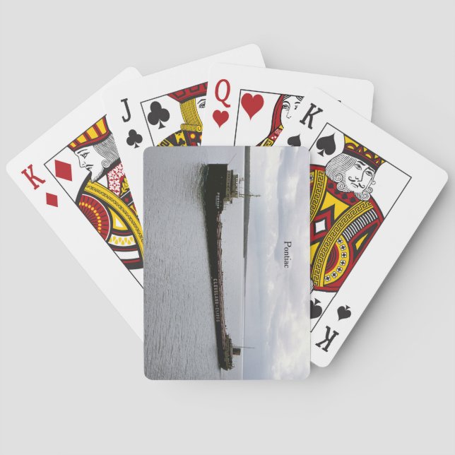 Pontiac-Spielkarten Spielkarten (Rückseite)