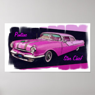 Pontiac Star Chief 1955 Poster