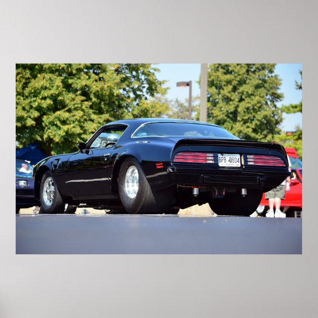 Pontiac Trans Am pro street Poster (Vorne)