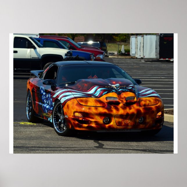 Pontiac Trans Am Ram Air Poster (Vorne)