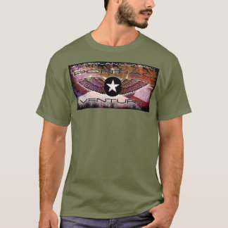 Pontiac Ventura Winged-Stern verblaßte T-Shirt