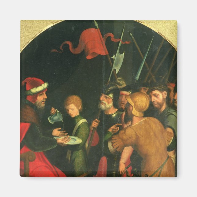 Pontius Pilate wäscht sich die Hände Magnet (Vorne)