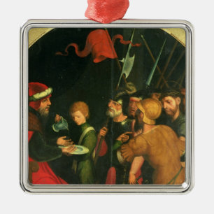 Pontius Pilatus, der seine Hände wäscht Ornament Aus Metall