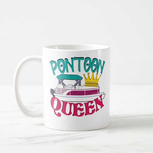 Ponton-Boots-Königin-Kaffee-Tassen-neuer Kaffeetasse (Links)