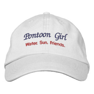 Ponton-Mädchen-Hut Bestickte Baseballkappe