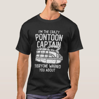 Pontoon Boat Captain T-Shirt