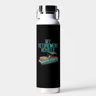 Pontoon Boat - Mein Ruhestand Trinkflasche