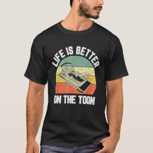 Pontoon Boat T-Shirt Das Leben auf dem Toon Pontoo