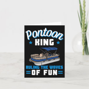 Pontoon Boating Pontoon King Boat Eigentümer Capta Karte