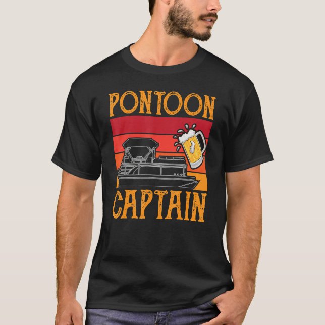Pontoon Captain T-Shirt (Vorderseite)