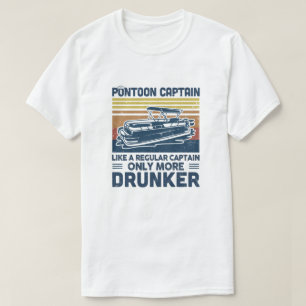 Pontoon Captain wie ein regulärer Captain nur meh T-Shirt