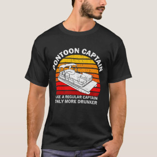 Pontoon Captain wie ein regulärer Captain T-Shirt