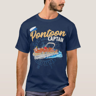 Pontoon CaptainFunny Pontoon Boating T-Shirt