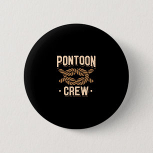 Pontoon Kapitän Bootsliebhaber Zitat Fluss Bootfah Button