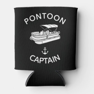 Pontoon Kapitän - Getränkekühler - Lustiges Boot G Dosenkühler