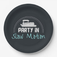 Pontoon-Party in Zeitlupe