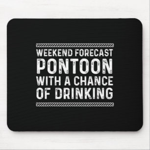 Pontoon Pontooning Pontoon Boat Lake Festival Mousepad