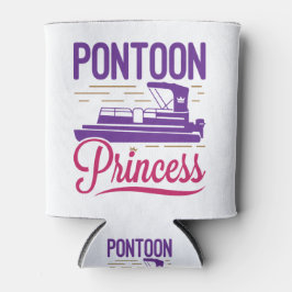 Pontoon Princess Pontooning Motor Bootfahren Dosenkühler