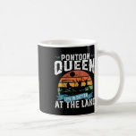 Pontoon Queen Funny Boating Lake Pontooning Womens Kaffeetasse<br><div class="desc">Pontoon Queen Funny Boating Lake Pontooning Womens Boat Gift</div>