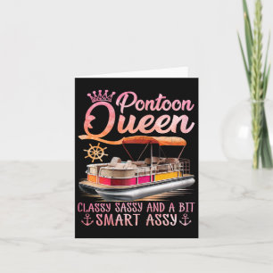 Pontoon Queen Pontoon Boat Party Pontoon Karte