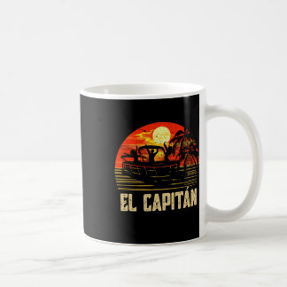 Pontoonboot-Kapitän Seeschifffahrt El Capitan Kaffeetasse