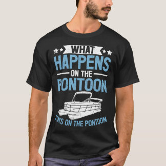 Pontoonboot-Shirt Lustiges Pontoon-Shirt Pontoon T-Shirt