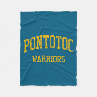 Pontotoc High School Hs Ms Illustration Fleecedecke